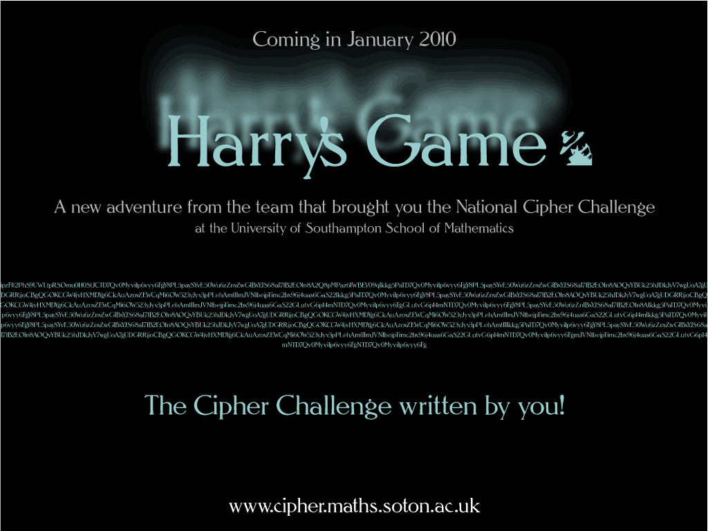 Harry's Game Gif file for Harry's Game announcement